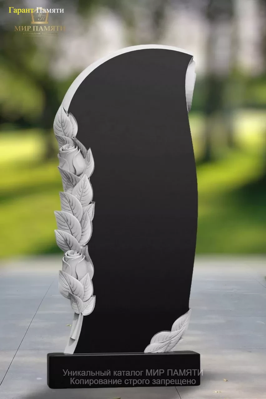 Памятник из гранита Розы  183